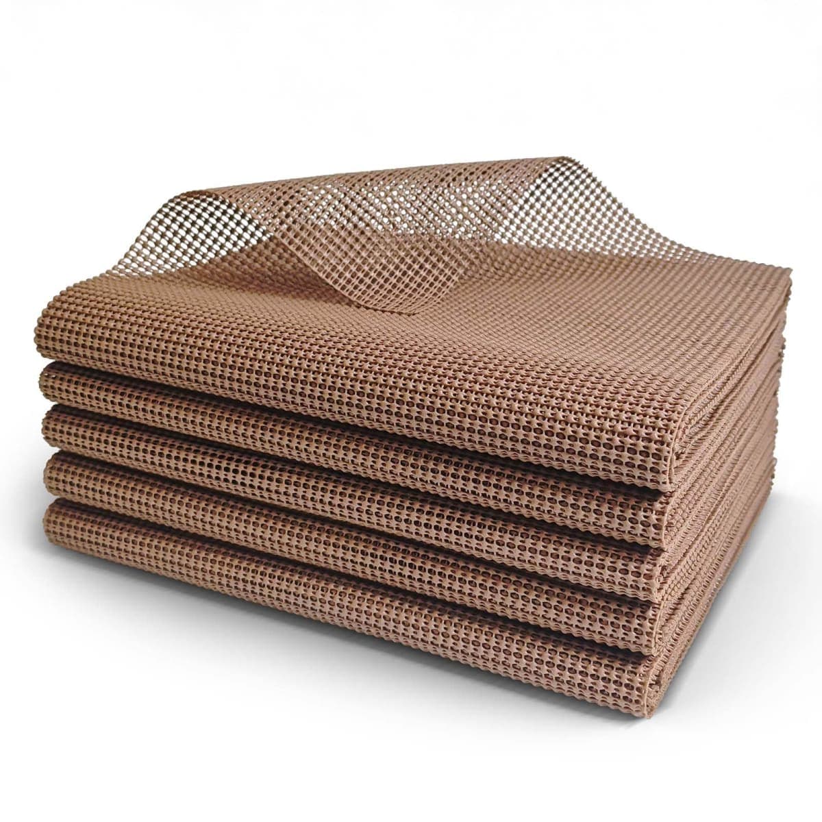 Ringseyeon 12 in x 10 ft Non-Adhesive Cabinet Liner Wheat for Drawers, Shelves and Dresser Slip Resistant with Great Grip, Perfect for Kitchen cabinets