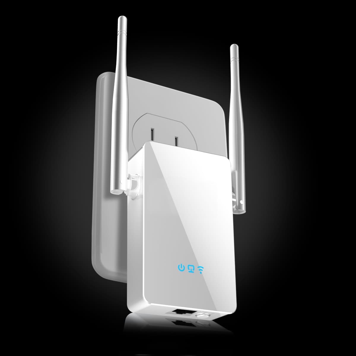 2026 WiFi Extender Signal Booster, New Gen Internet Booster for Home, 4X Faster, Covers up to 10,000 sq.ft, Wi-Fi Repeater with Ethernet Port, Wireless Long Range Amplifier, Easy Setup (White)