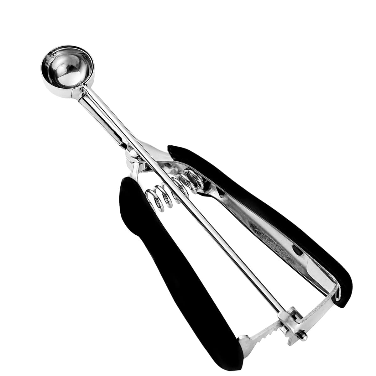 HOMURE H Mini Cookie Scoop, 1 Tsp, Stainless Steel, Black, 1 Count