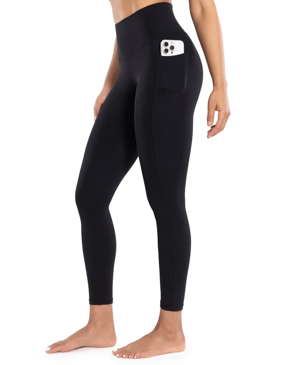ENERBLOOM Workout Leggings with Pockets for Women High Waist 25"/28"